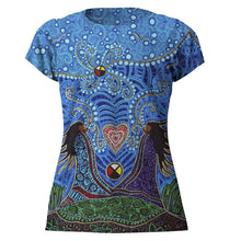 Load image into Gallery viewer, Breath of Life Tshirt Leah Dorian North of Fifty Metis Designs
