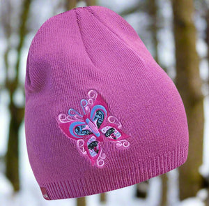 Celebration of Life Butterfly Knit hat Francis Dick