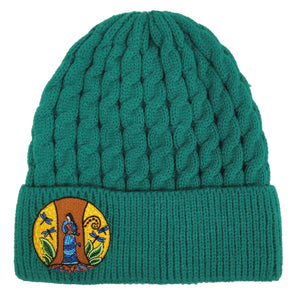 Tuque brodée "Strong Earth Woman"