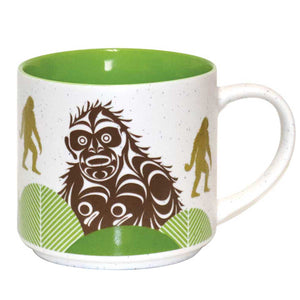 16 oz "Sasquatch" Mug by Salish Artist, Francis Horne Sr