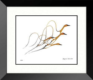 Spring Flight by Native artist benjamin chee chee, indigenous art, native artist,
North of Fifty 50