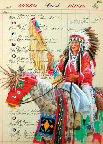 All Decked Out by Native artist John Balloue, North of Fifty 50