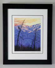 Load image into Gallery viewer, Best Friends at Sunset by Mark Preston, native artist, Indigenous Art, Northwest Coast art, North Of Fifty 50
