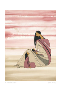A Mothers Love by Native artist, Indigenous Art, Sioux, Maxine Noel, North of Fifty 50