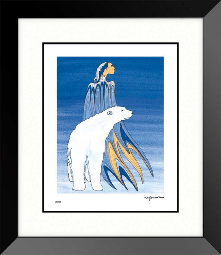 Mother Winter by Native artist, Indigenous Art, Sioux, Maxine Noel, North of Fifty 50
