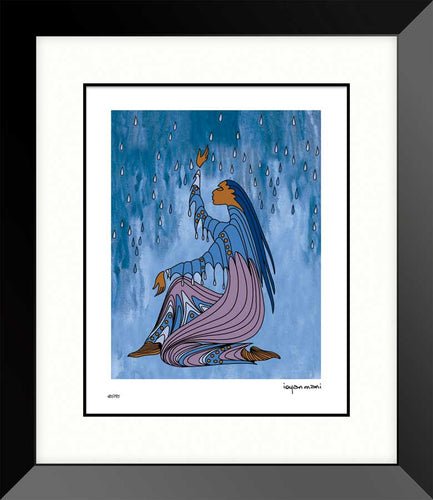 Rainmaker, Native artist, Indigenous Art, Sioux, Maxine Noel, North of Fifty
