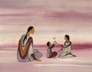 Spring Morning Native artist, Indigenous Art, Sioux, Maxine Noel, North of Fifty 50 