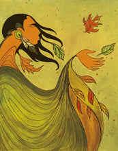 Charger l&#39;image dans la galerie, Autumn by Native artist, Indigenous Art, Sioux, Maxine Noel, North of Fifty 50
