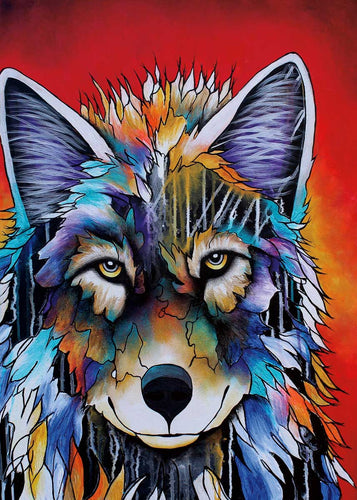 The Bandit by Native artist Karen Erickson, North of Fifty 50