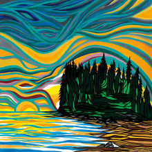 Charger l&#39;image dans la galerie, Back to my Roots by Native artist Shawna Boulette Grapentine, North of Fifty 50
