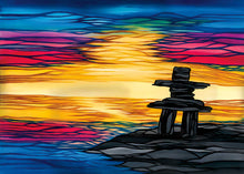 Charger l&#39;image dans la galerie, Direction Determination Destination by Native artist Shawna Boulette Grapentine, North of Fifty 50
