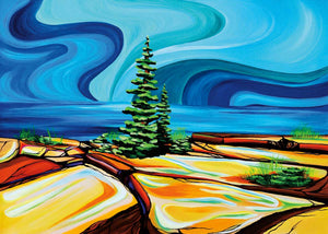 Precious Memories by Native artist Shawna Boulette Grapentine, North of Fifty 50