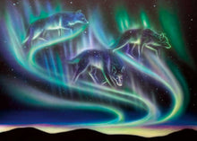 Load image into Gallery viewer, Sky Dance Wolves by  Indigenous Artist Amy Keller-Rempp - North of 50
