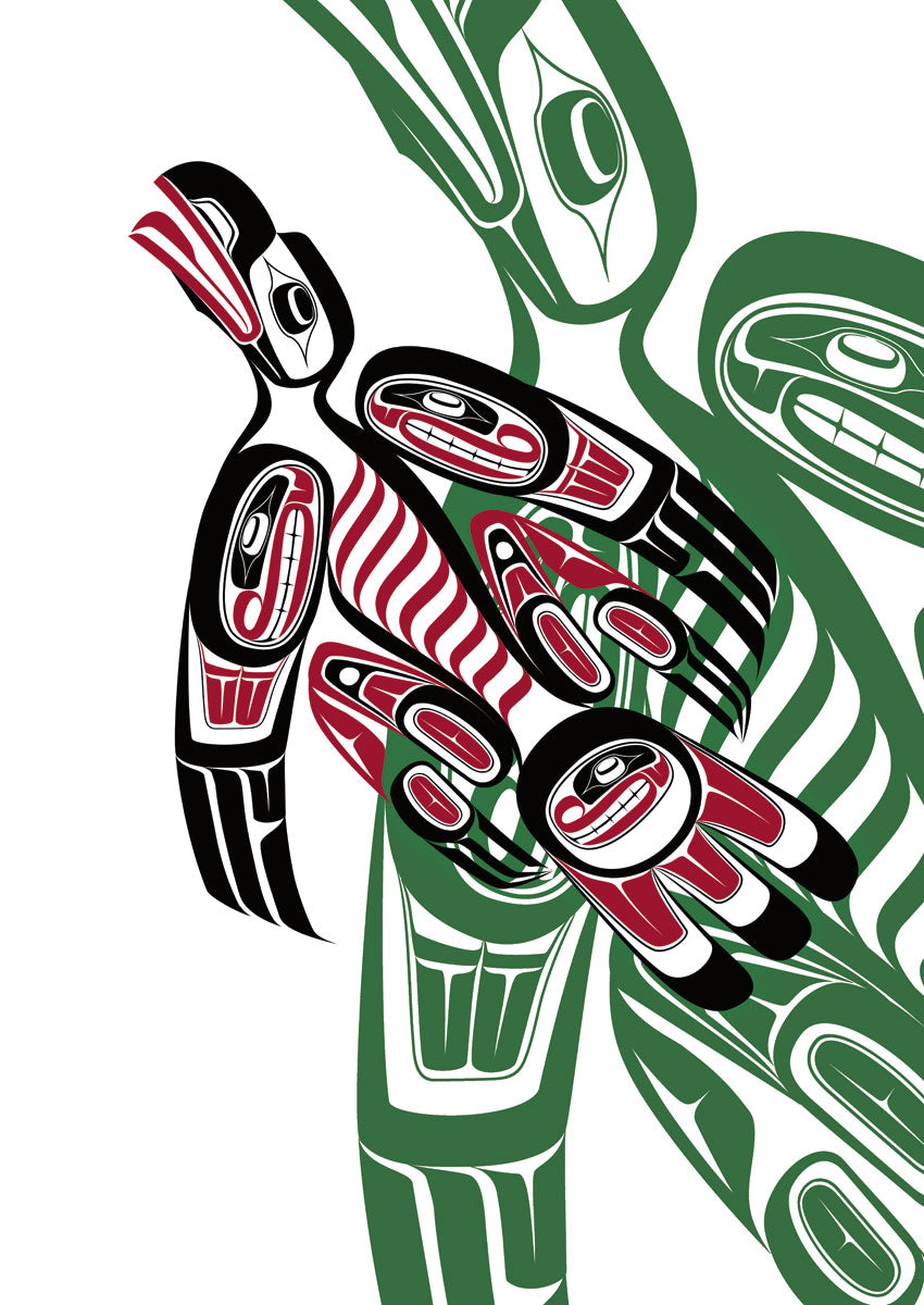 LIMITED EDITION ART PRINT -  Raven by Todd Baker - North of 50 Métis Designs
