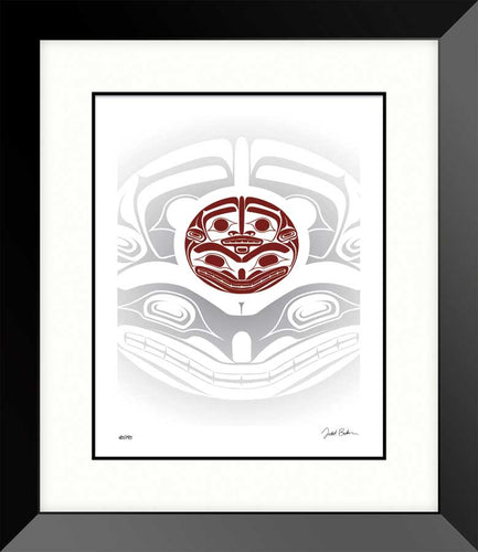 LIMITED EDITION ART PRINT -  Mother Bear by Native artist Todd Baker - North of 50 Métis Designs