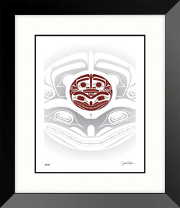 LIMITED EDITION ART PRINT -  Mother Bear by Native artist Todd Baker - North of 50 Métis Designs