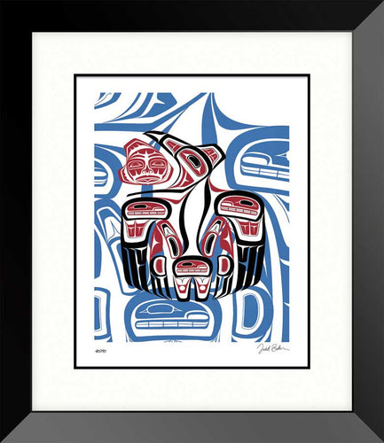 LIMITED EDITION ART PRINT -  Raven Releasing the Sun by Todd Baker - North of 50 Métis Designs