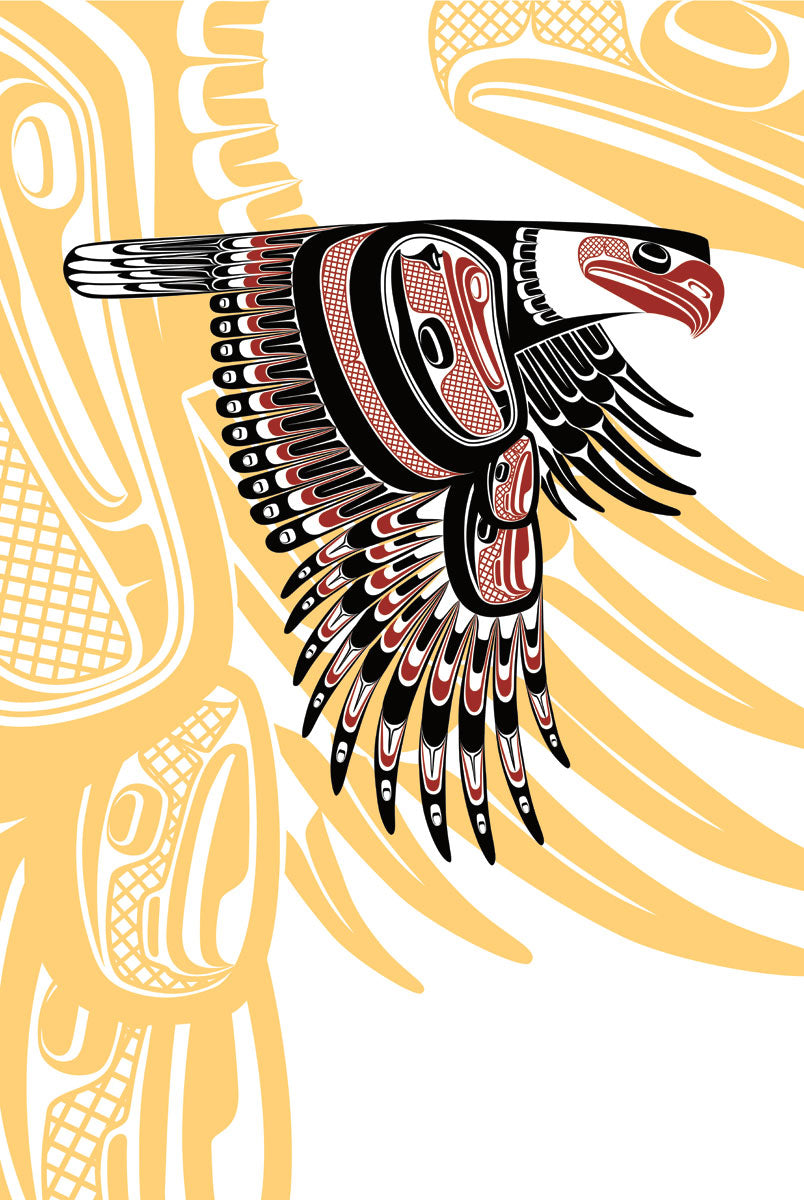 LIMITED EDITION ART PRINT -  Eagle by Todd Baker - North of 50 Métis Designs