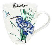 Laden Sie das Bild in den Galerie-Viewer, Hummingbird and Blue Heron Art Card by Native Artist Richard Shorty - North of 50 Métis Designs
