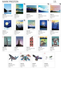 MARK PRESTON Framed Art Card Collection -  Choose from a selection of 10 different prints