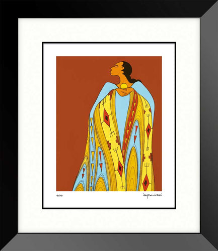 LIMITED EDITION ART PRINT - The Soul Keeper by Native Artist Maxine Noel - North of 50 Métis Designs