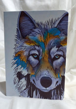Laden Sie das Bild in den Galerie-Viewer, Micqaela Jones Alpha wolf First Nations Art
