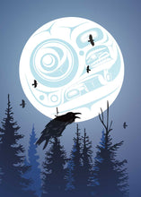 Load image into Gallery viewer, LIMITED EDITION ART PRINT -  Raven Moon by Mark Preston
