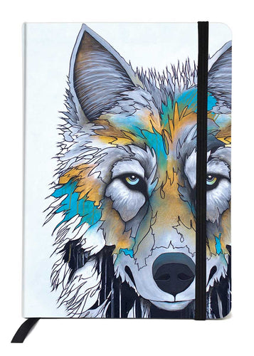 Micqaela Jones Alpha wolf First Nations Art