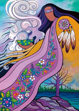 Laden Sie das Bild in den Galerie-Viewer, Spirit Guides Art Card - North of 50 Métis Designs
