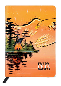 "Eagle Protector" Art du journal Every Child Matters par William Monague