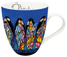 Laden Sie das Bild in den Galerie-Viewer, &quot;Bringing Good Medicine&quot; Mug - artwork by Indigenous Artist, Jackie Traverse
