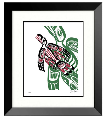 LIMITED EDITION ART PRINT -  Raven by Todd Baker - North of 50 Métis Designs