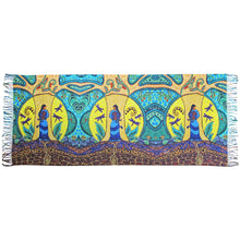 Load image into Gallery viewer, &quot;Strong Earth Woman&quot; ECO Art Print Shawl
